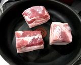 豚バラチャーシューと煮汁で作る煮玉子作り方1写真