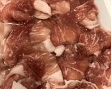 お野菜と！ゴーヤと豚肉のサッパリ梅肉炒め作り方2写真