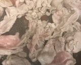 お野菜と！ゴーヤと豚肉のサッパリ梅肉炒め作り方8写真