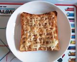 なめ茸マヨトースト作り方4写真