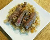 焼肉の肉が余ったら！ガーリックライス！！作り方8写真