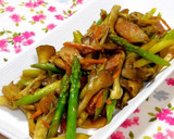 簡単★アスパラきのこのマヨカレー炒め✿作り方9写真