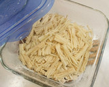 レンジで簡単♪エノキとオクラの和風和え物作り方1写真