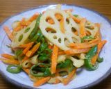 レンコンの味噌炒め。作り方6写真