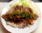 トンテキ おろし大葉ソース作り方11写真