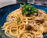 超簡単☆しめじのバター醤油パスタ作り方8写真