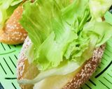 米粉ロールのレタスホットドッグ作り方2写真