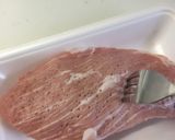 豚ブロック肉のローストポーク炊飯器で簡単作り方2写真