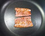 焼きベーコンと大葉の玉子焼き作り方1写真