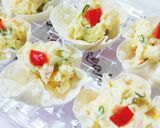 餃子の皮deカップサラダ作り方6写真
