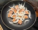 簡単！玉ねぎと鶏もも肉のしょうが焼き作り方5写真