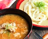 ピリ辛ネギ味噌つけだれスタミナ豚肉うどん作り方5写真