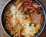 チーズプデチゲ鍋作り方4写真