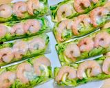 簡単☆朝食にもいける☆卵ベーコン生春巻き作り方8写真