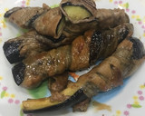 照り焼き豚肉巻きナス作り方4写真