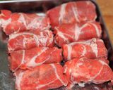 定番♡豚肉の梅しそカマンベールチーズ巻き作り方5写真