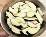 茄子の味噌汁作り方3写真