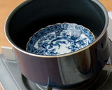 ポリ袋湯煎『桜エビと白ごまの炊き込みご飯作り方12写真