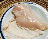 鶏むね肉のココナッツミルク煮♪作り方1写真