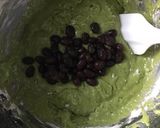 生クリームで、抹茶と小豆のマフィン作り方3写真