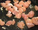 ささみと大葉のニンニク醤油パスタ作り方3写真