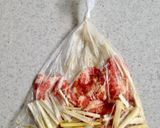 ポリ袋湯煎 道具要らず『豚バラげんこつ丼作り方4写真