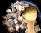 きのこと鶏肉のサワークリームソース作り方3写真
