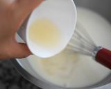桃と甘酒の豆乳杏仁ゼリー作り方4写真