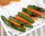 ＊いんげん海苔の佃煮和え＊作り方3写真
