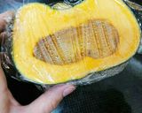 簡単なのに美味しい！♪甘辛カボチャもち作り方1写真