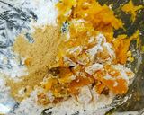 簡単なのに美味しい！♪甘辛カボチャもち作り方3写真