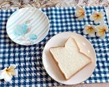 朝食♡チェックトースト作り方1写真