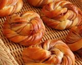 餡シートを使ったマーブル食パン作り方15写真