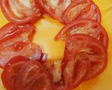 楽うまっ！オクラとトマトの薬味ソースかけ作り方1写真