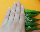 楽うまっ！オクラとトマトの薬味ソースかけ作り方2写真