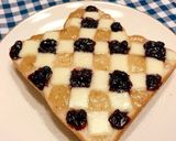朝食♡チェックトースト作り方4写真