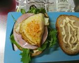 朝食に！全粒粉パンのサンドイッチ作り方5写真