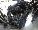 黒ゴマハニー入りさかさ豆乳団子。作り方1写真