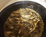 マイタケの炊き込みご飯作り方3写真