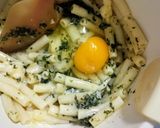 青じそのカルボナーラ　青じそ大量消費作り方4写真