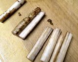 常備菜★ごぼうの味噌漬け作り方1写真