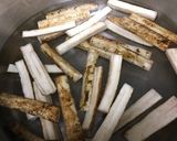 常備菜★ごぼうの味噌漬け作り方2写真