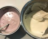ブルーベリーマーブルレアチーズケーキ作り方9写真