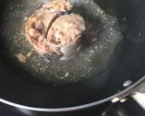 夏休みランチ！サバ水煮で素麺チャンプルー作り方2写真