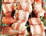 BBQの余り物を使って茄子の肉巻き作り方3写真