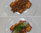 厚揚げの肉味噌あんかけ◀◀めんつゆで簡単作り方5写真