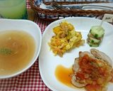 ＊チキンソテー × トマトソース＊作り方6写真