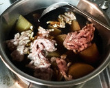 炊飯器で簡単★大根と挽肉の煮物作り方4写真