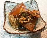 炊飯器で簡単★大根と挽肉の煮物作り方6写真
