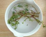 野草レシピ★ねばねば‼スベリヒユそうめん作り方2写真